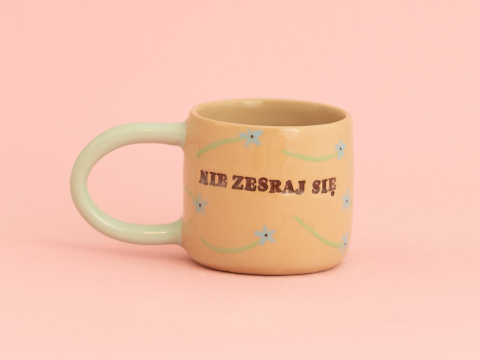 NIE ZESRAJ SIĘ w niebieskie kwiatuszki 300ml NIE ZESRAJ SIĘ w niebieskie kwiatuszki 300ml