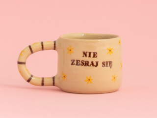 NIE ZESRAJ SIĘ żółte kwiatuszki 180ml (kwiatuzek w środku)