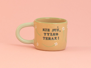 NIE JUŻ, TYLKO TERAZ! białe kwiatuszki 250ml (w środku 1 kwiatek)