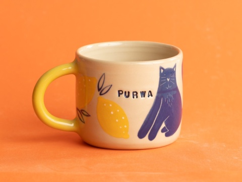 02. PURWA - kot granatowy, CYTRYNY