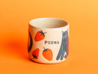PURWA - ciemnomorski kotek + poziomki - CZARKA