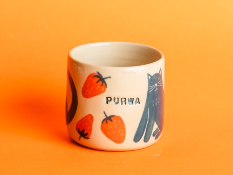 PURWA - ciemnomorski kotek + poziomki - CZARKA