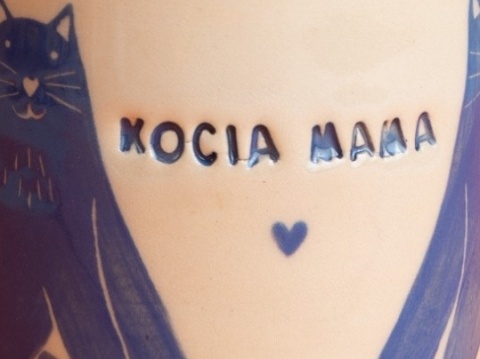 33. KOCIA MAMA - w niebieskie koty